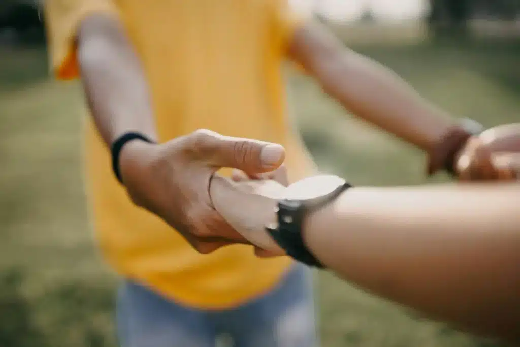 Unterstützung Helping Hands